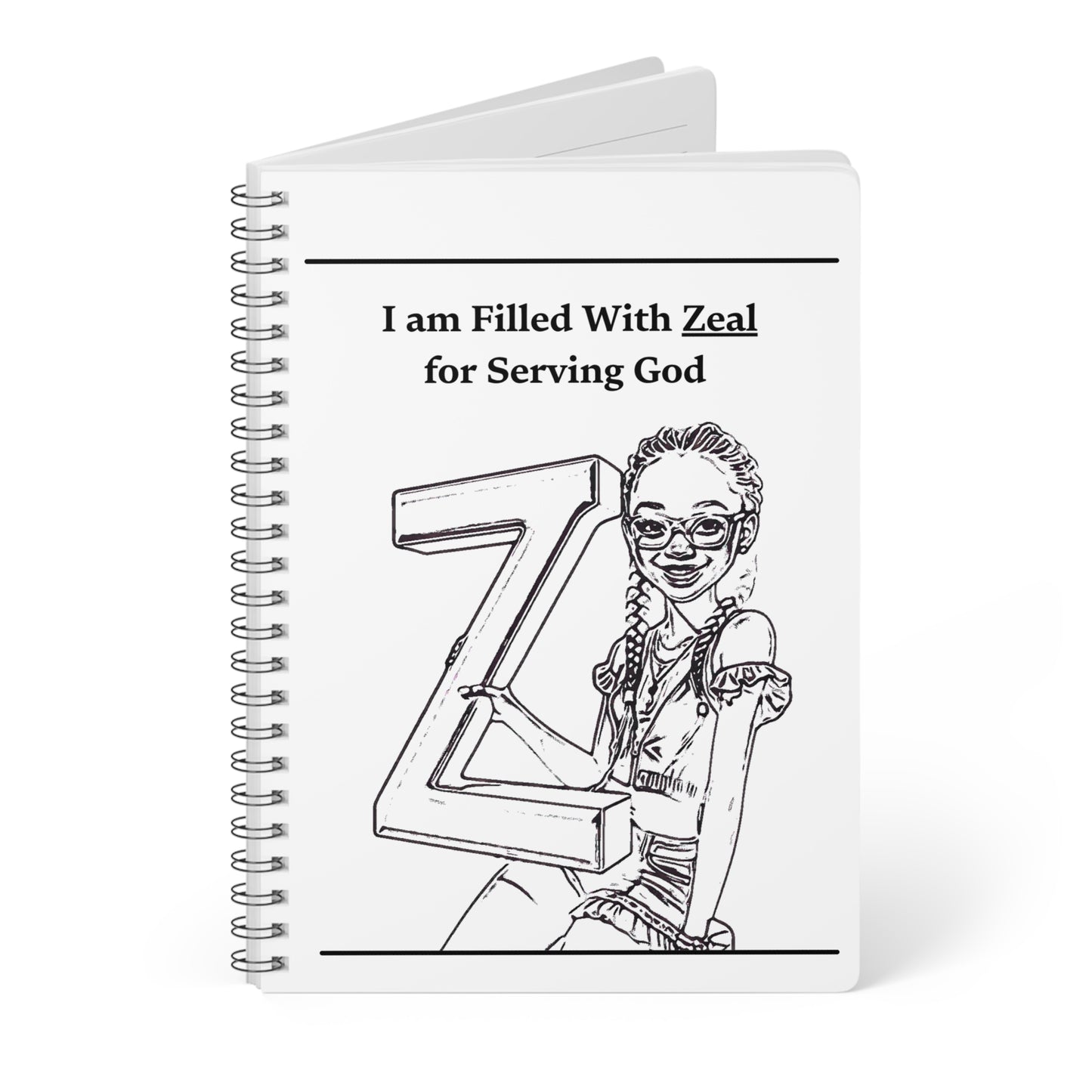 Wirobound Softcover Notebook, A5