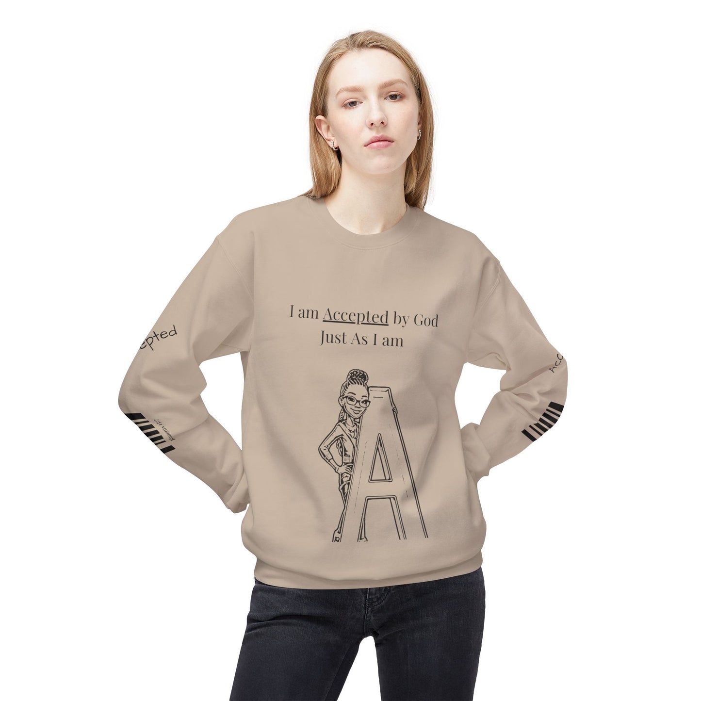 A-Z Bible Affirmation Unisex Crewneck Sweatshirt