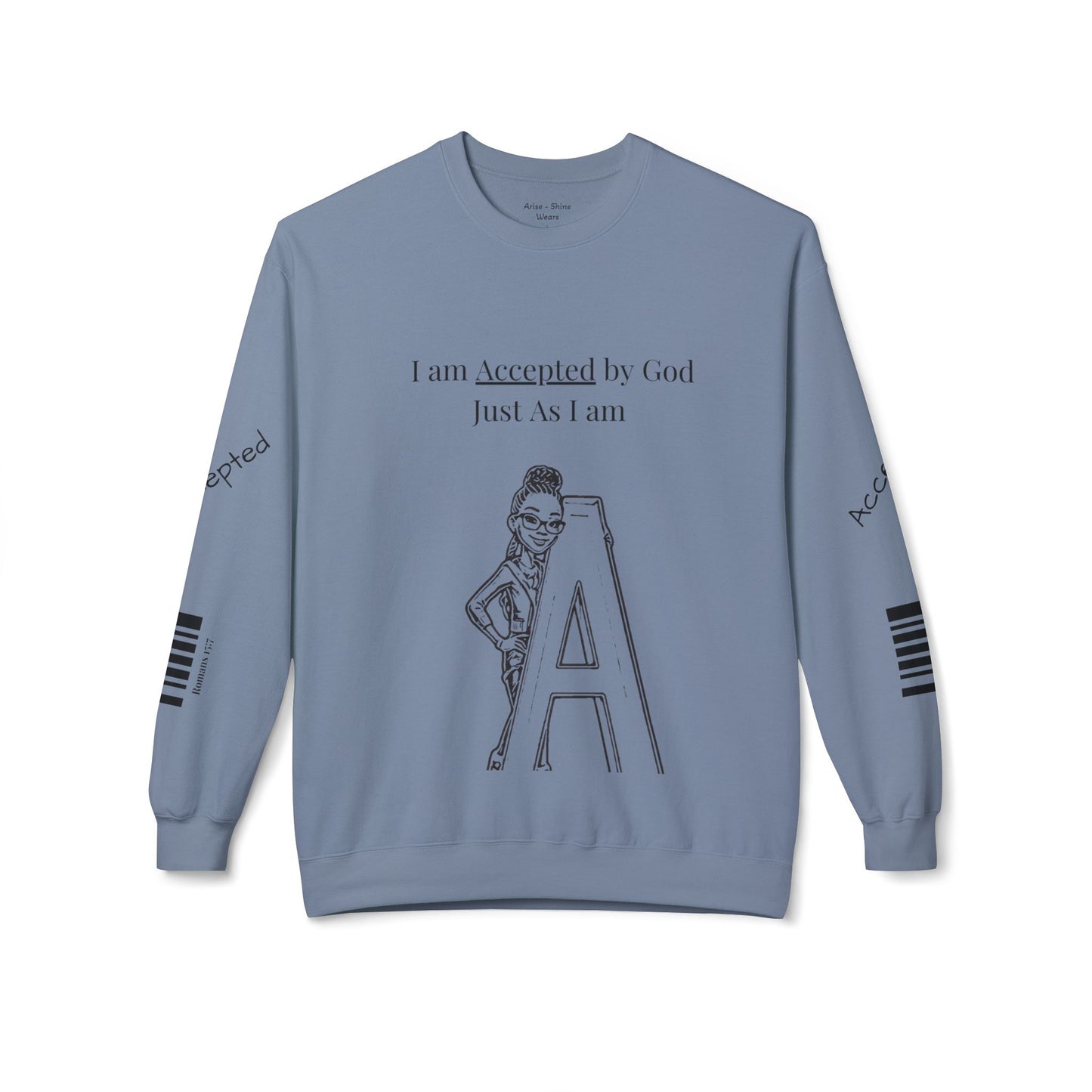 A-Z Bible Affirmation Unisex Crewneck Sweatshirt