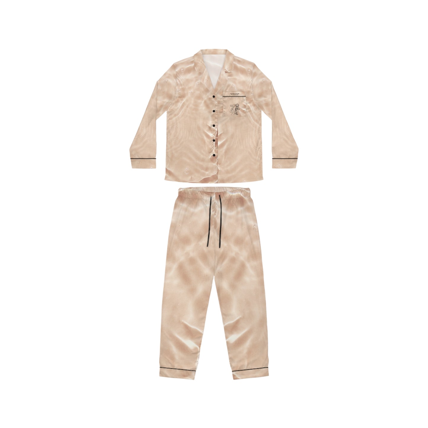Morning Grace Satin Pyjama Set.