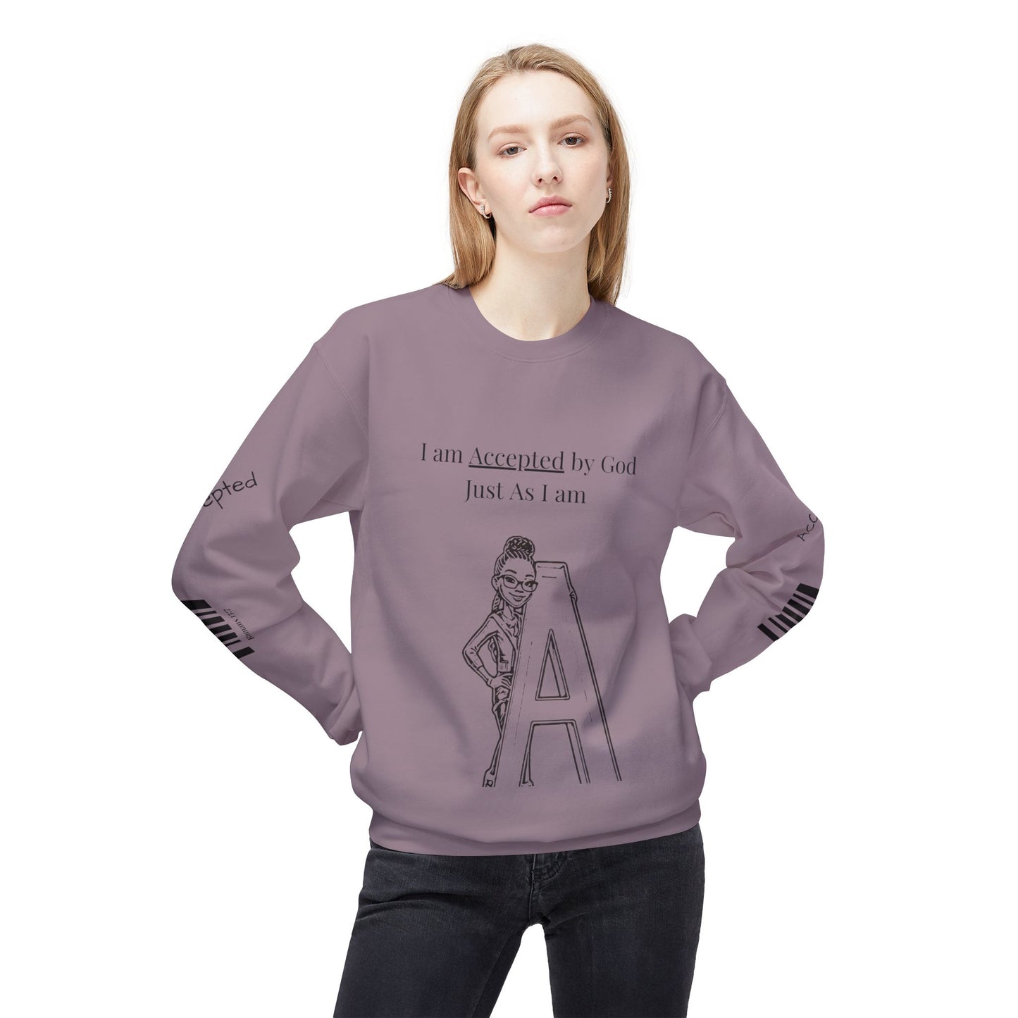 A-Z Bible Affirmation Unisex Crewneck Sweatshirt