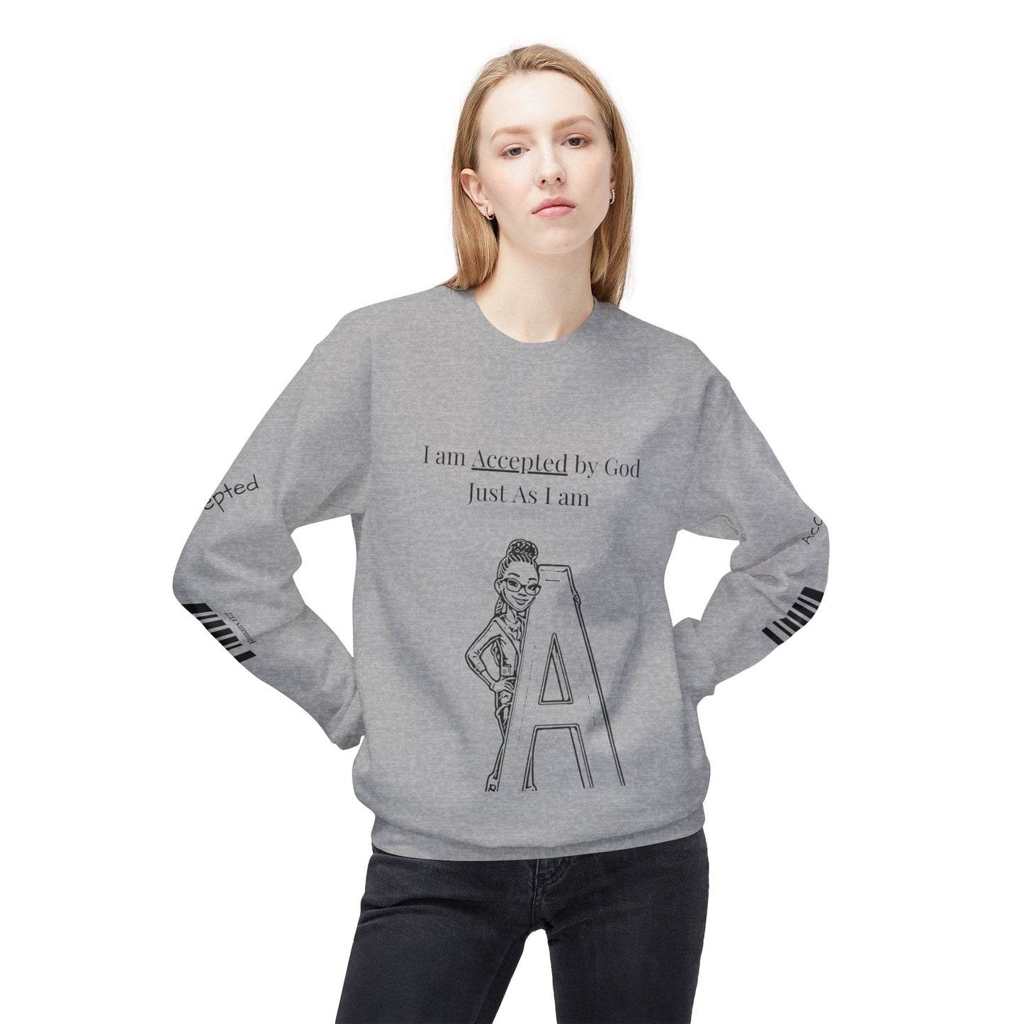 A-Z Bible Affirmation Unisex Crewneck Sweatshirt