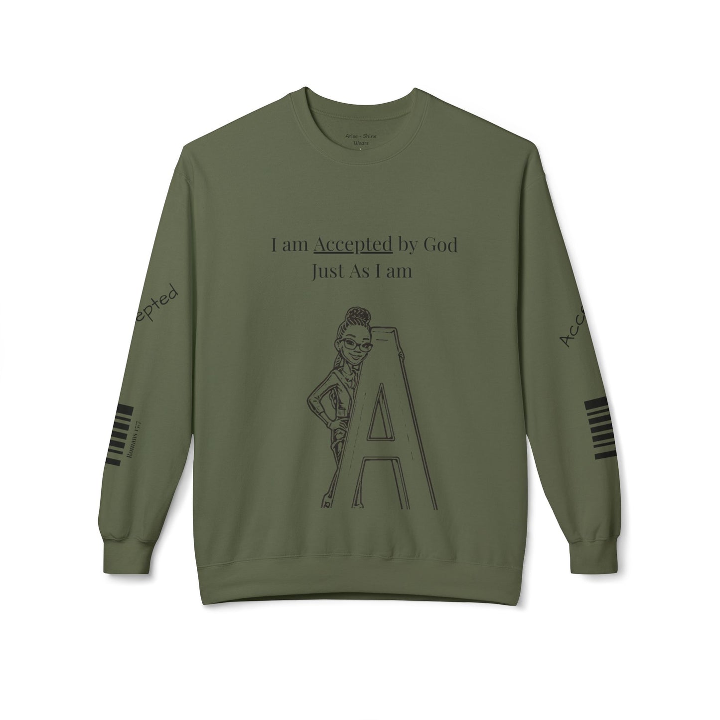 A-Z Bible Affirmation Unisex Crewneck Sweatshirt