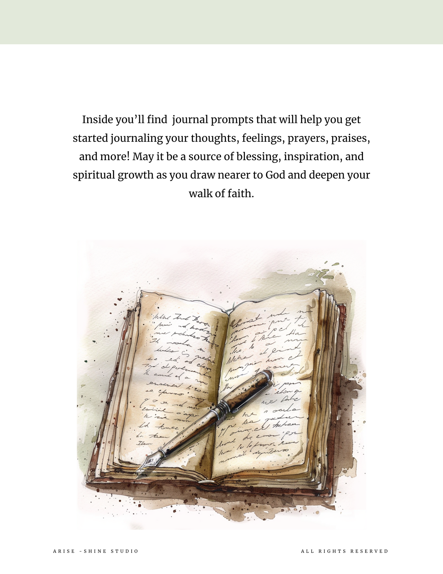 PRAYER JOURNAL WITH PROMPTS DIGITAL DOWNLOADS