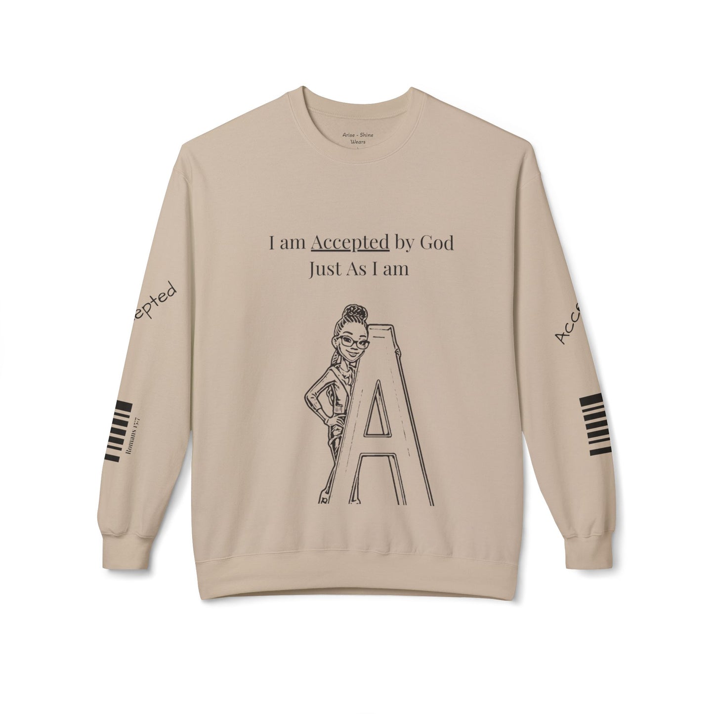 A-Z Bible Affirmation Unisex Crewneck Sweatshirt