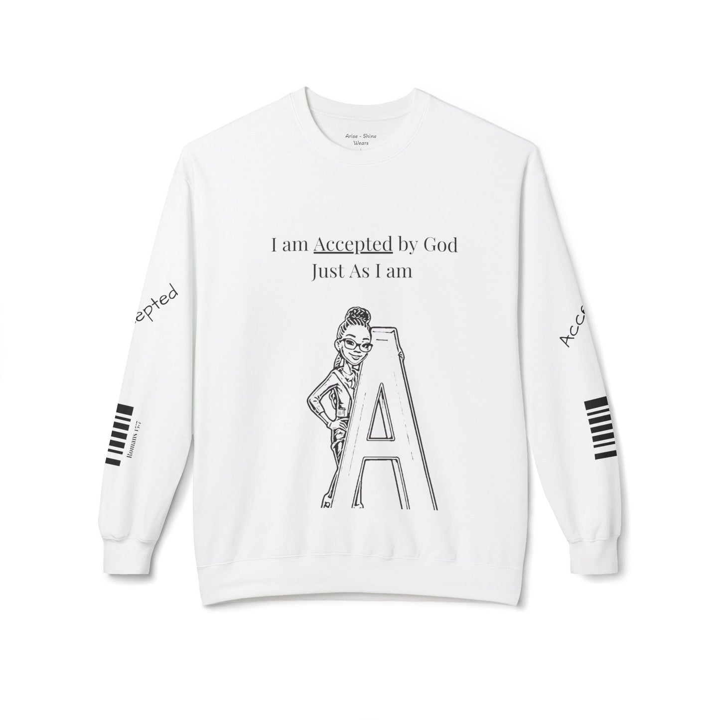 A-Z Bible Affirmation Unisex Crewneck Sweatshirt