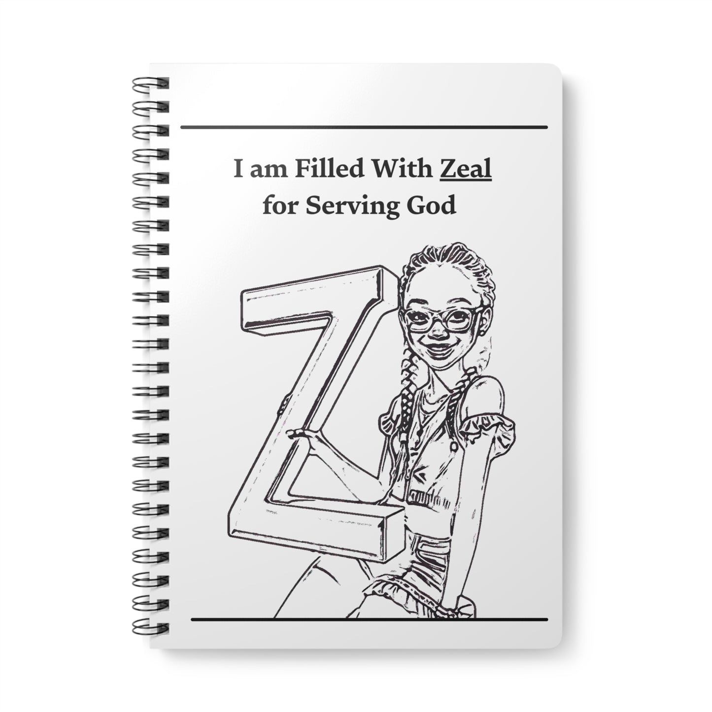 Wirobound Softcover Notebook, A5