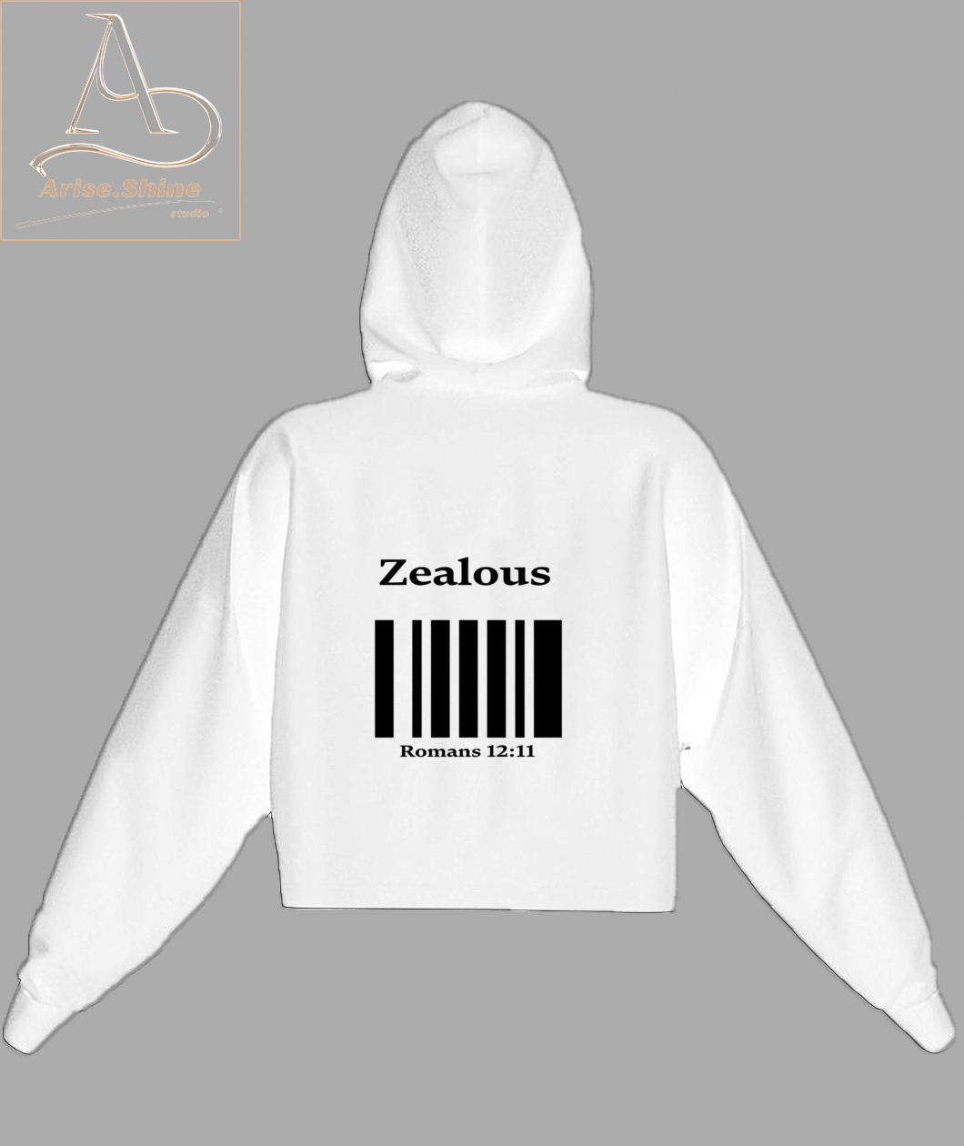 Lady'S Fleece Cropped Hoodie | Lane Seven LS12000
