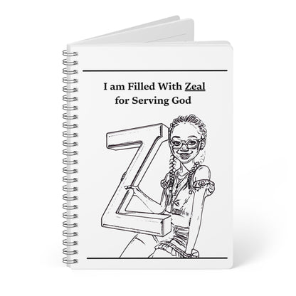 Wirobound Softcover Notebook, A5
