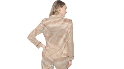 Morning Grace Satin Pyjama Set.