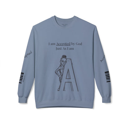 A-Z Bible Affirmation Unisex  Crewneck Sweatshirt