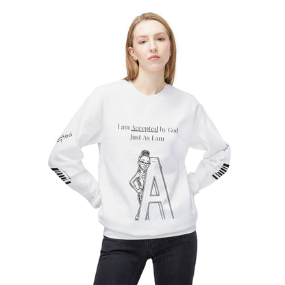 A-Z Bible Affirmation Unisex  Crewneck Sweatshirt