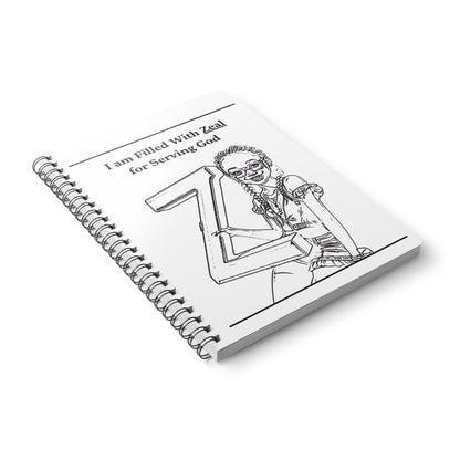 Wirobound Softcover Notebook, A5