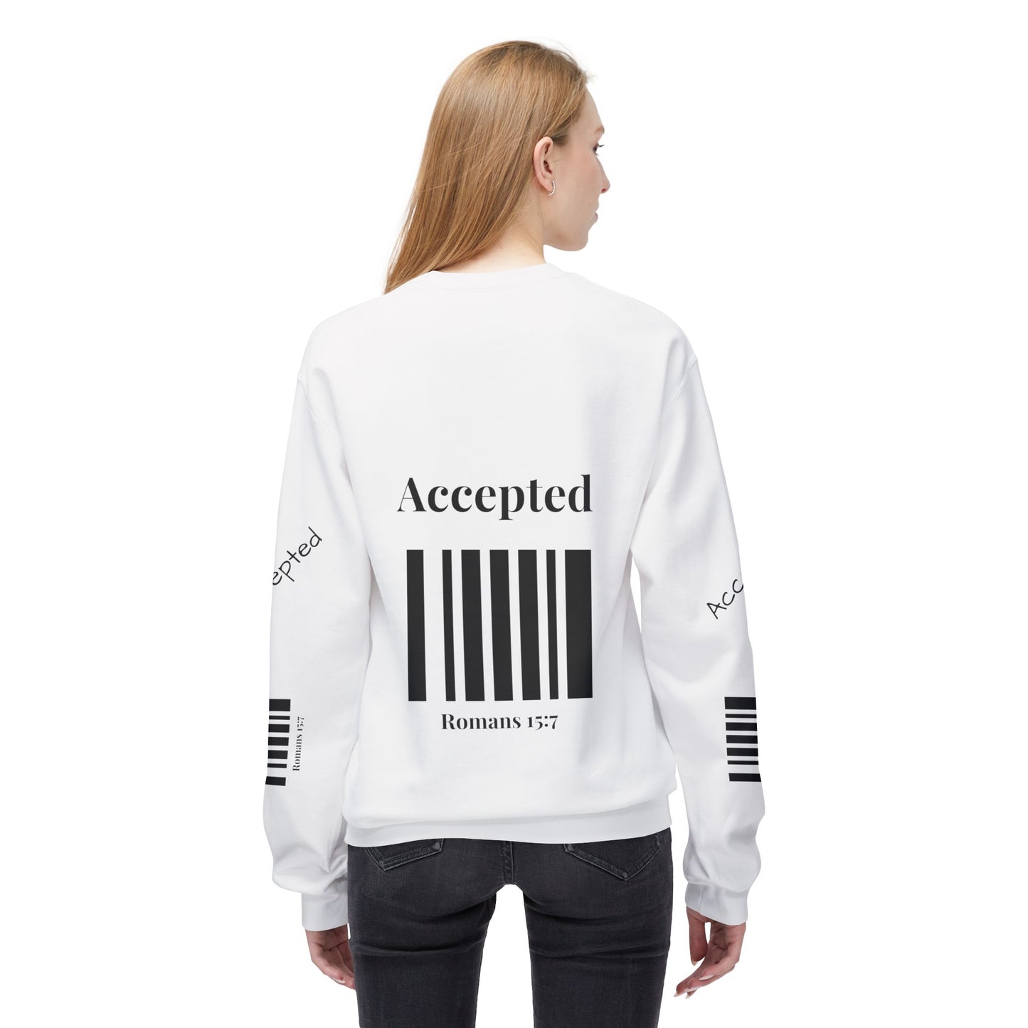 A-Z Bible Affirmation Unisex  Crewneck Sweatshirt
