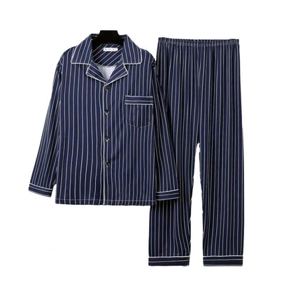 Men Fall Winter Pajamas Set 
