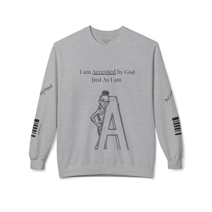 A-Z Bible Affirmation Unisex  Crewneck Sweatshirt