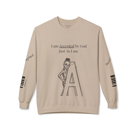 A-Z Bible Affirmation Unisex  Crewneck Sweatshirt