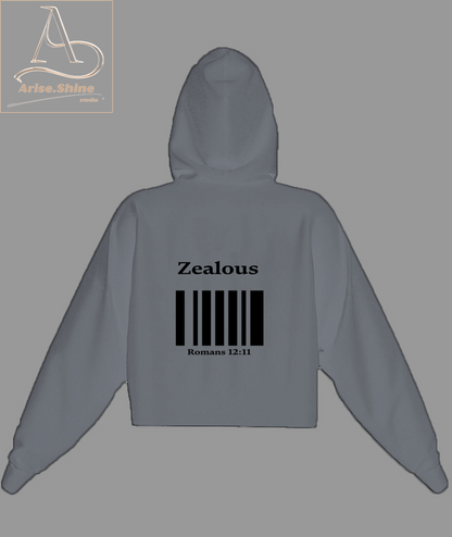 Lady'S Fleece Cropped Hoodie | Lane Seven LS12000