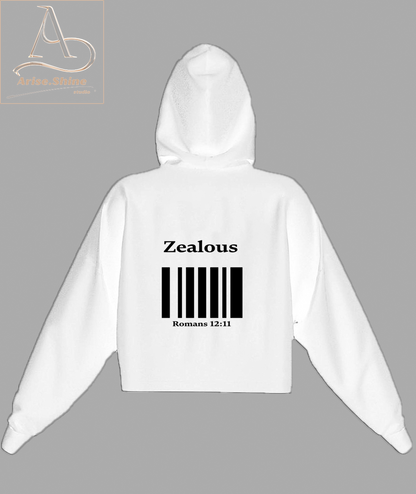 Lady'S Fleece Cropped Hoodie | Lane Seven LS12000